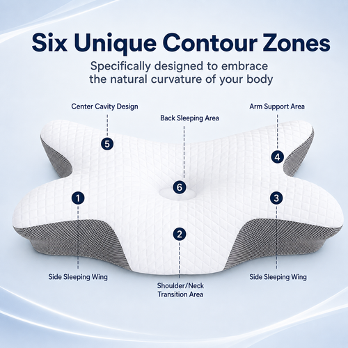 Soothera™ Deluxe Butterfly Contour