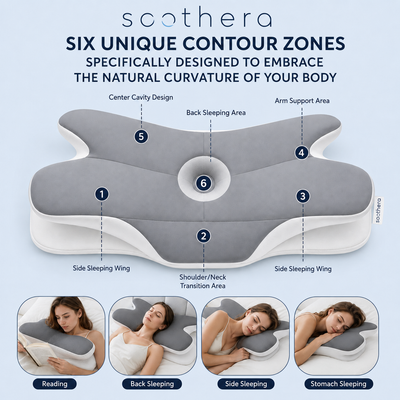Soothera™ Ergonomic Neck Pillow