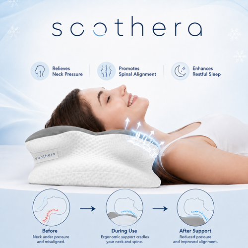 Soothera™ Ergonomic Neck Pillow