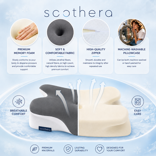 Soothera™ Ergonomic Neck Pillow