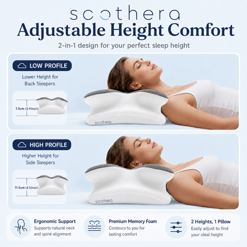 Soothera™ Ergonomic Neck Pillow
