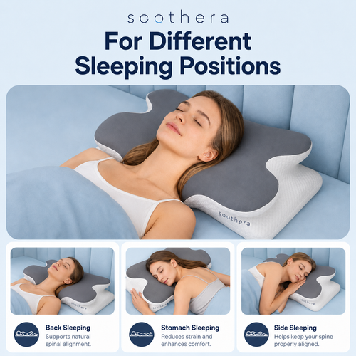 Soothera™ Ergonomic Neck Pillow